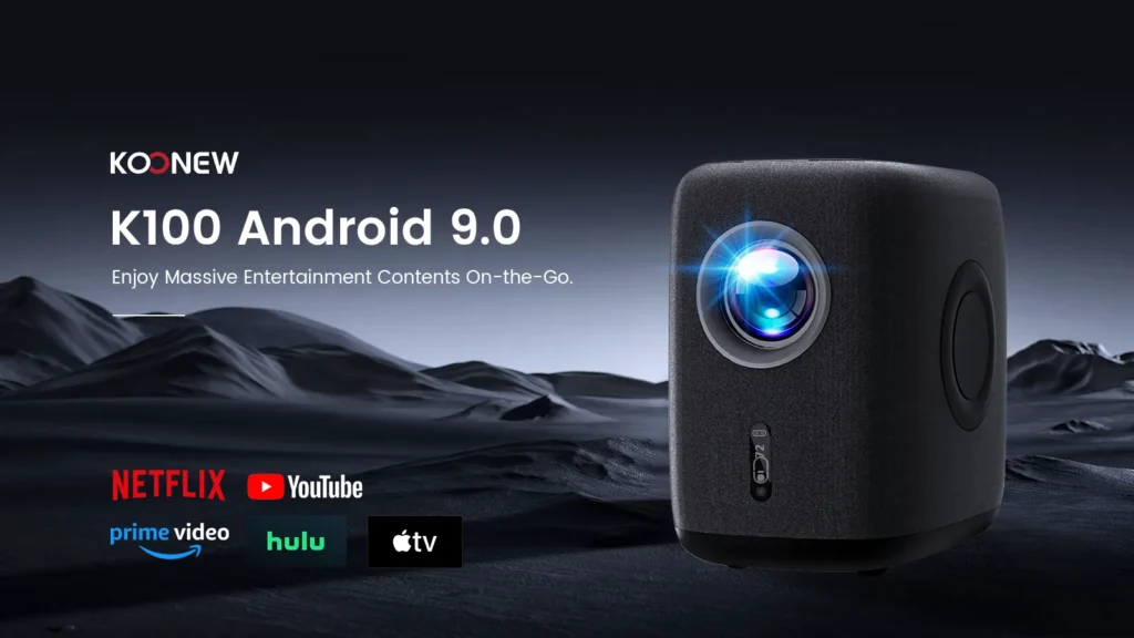 Good home theatre projector with built-in Netflix and Apple TV