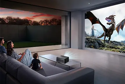 desk Projector to Ceiling