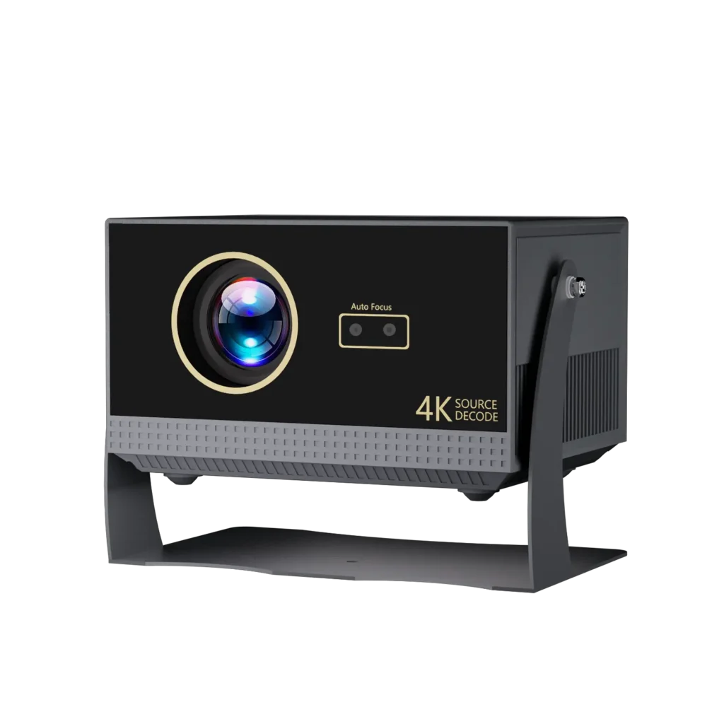Android TV Projector with Bluetooth and Speaker