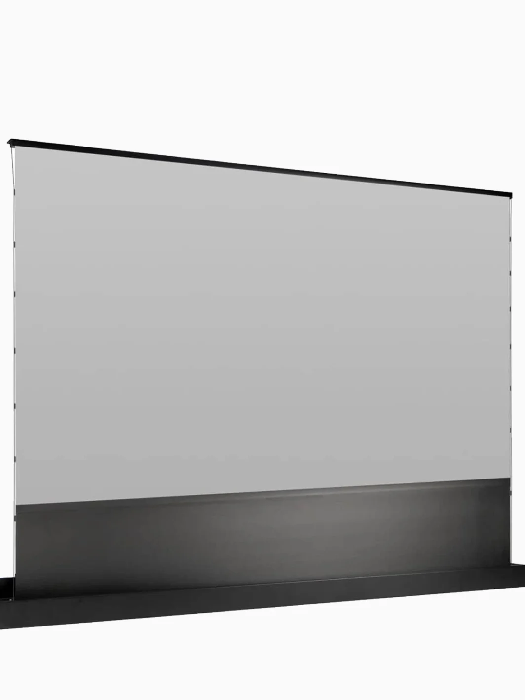 Écran de projection électrique CLR 72-120" sur mesure, remontant au sol