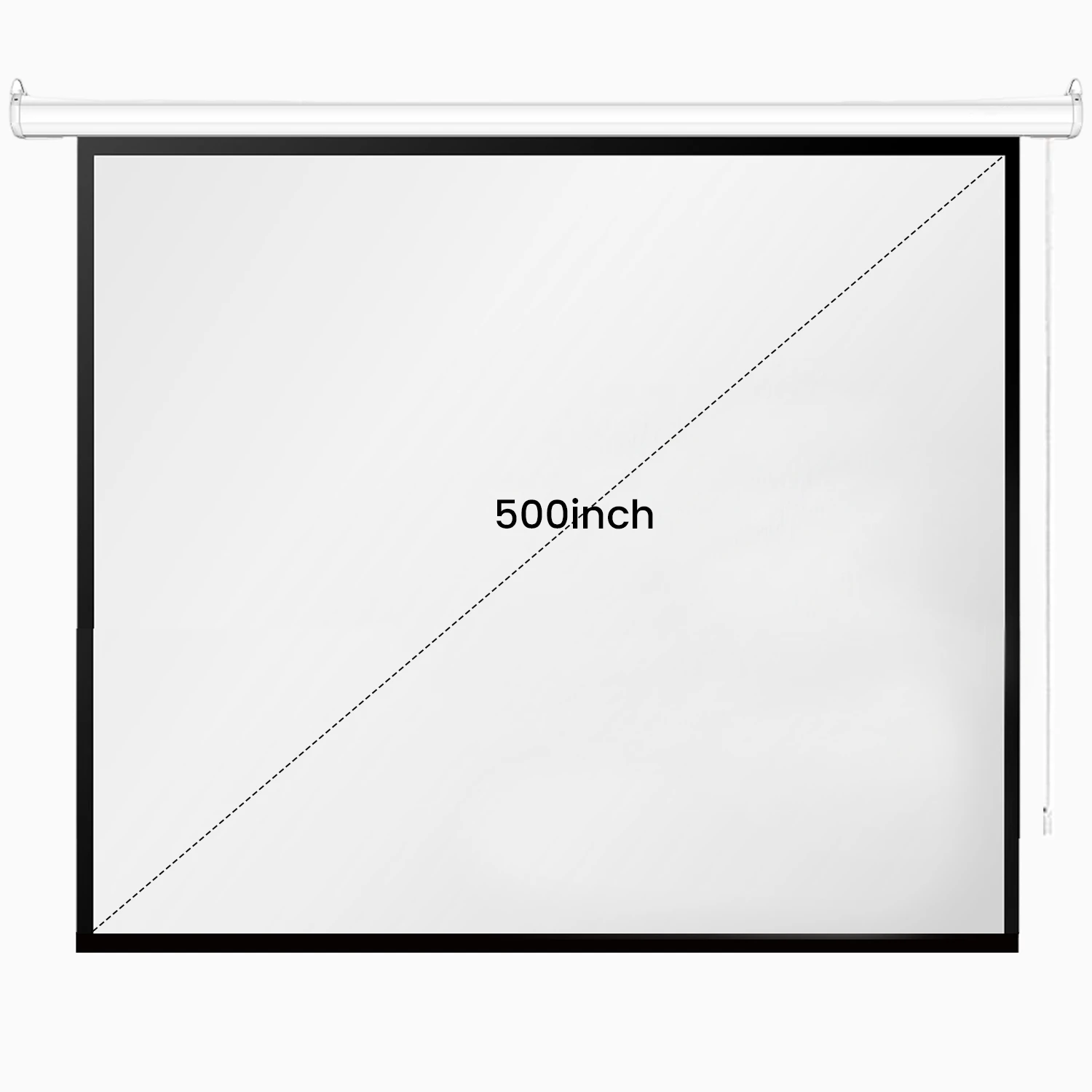 Custom 150–500" Matte White Diffusion Screen